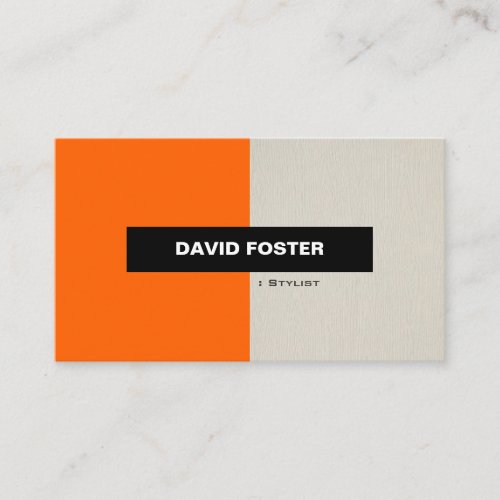 Stylist - Simple Elegant Stylish Business Cards