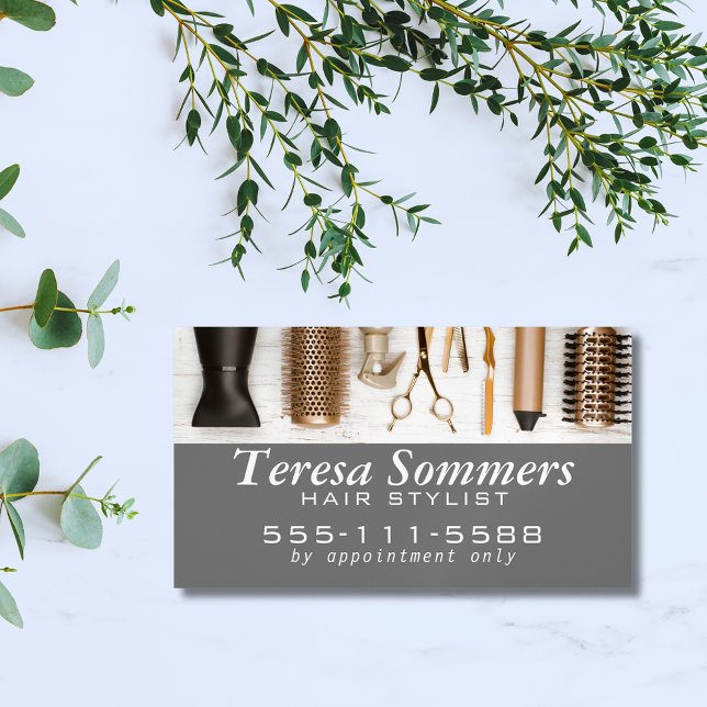 Stylist Tools Modern   Business Card Magnet (Creator Uploaded)