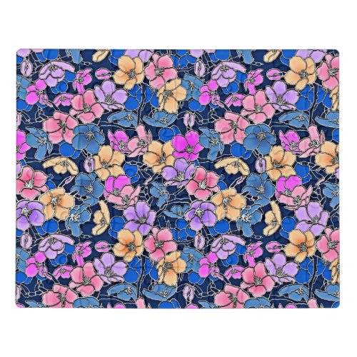 Stylistic Floral Pattern 46 Jigsaw Puzzle