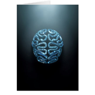 Stylized Artificial Intelligence Brain Cards