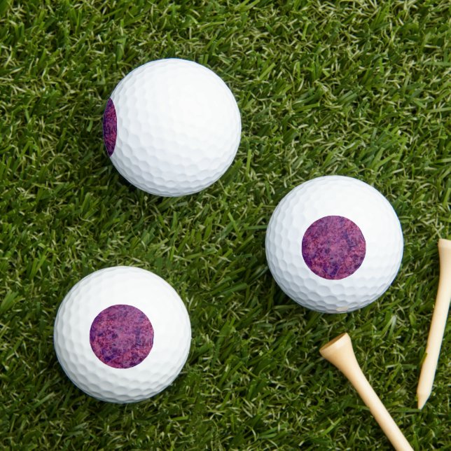 Stylized Background and Texture Golf Balls (Insitu Grass)