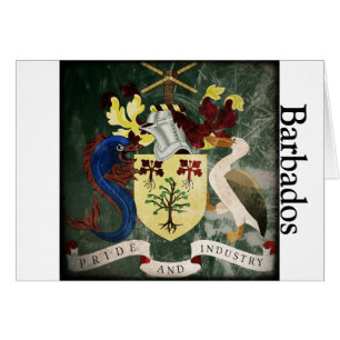 Stylized Barbados COA Cards