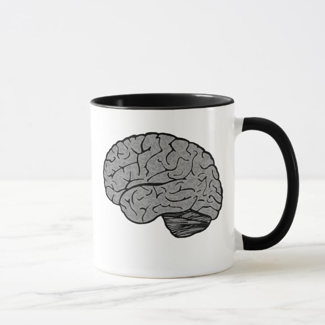 Stylized Brain Mug (Right)