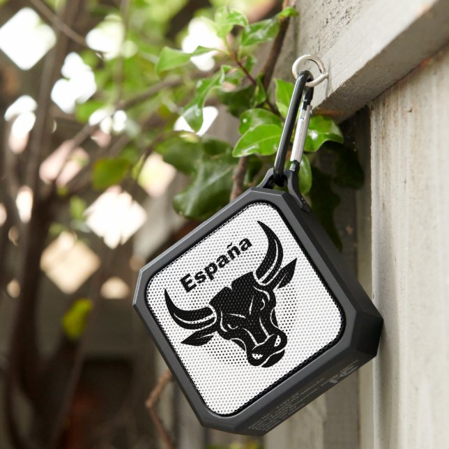 Stylized Bull custom text & color Bluetooth Speaker (Inisitu)
