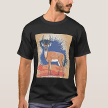 Stylized bushbuck