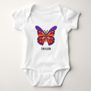 Stylized Butterfly custom name shirts & jackets