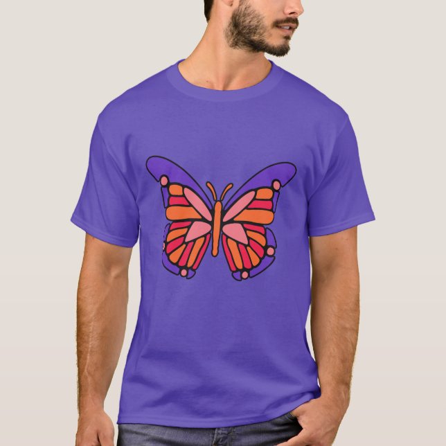 Stylized Butterfly shirts & jackets (Front)