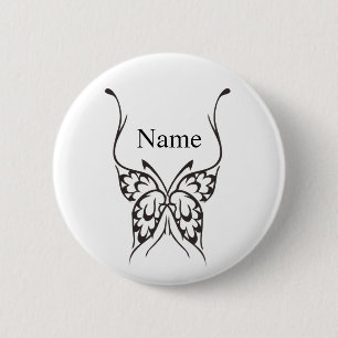 Stylized Butterfly Tattoo Thunder_Cove Button