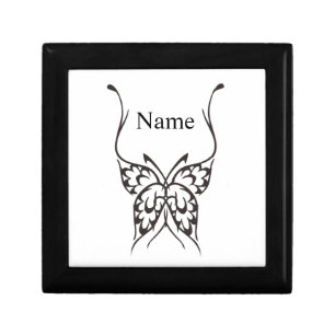 Stylized Butterfly Tattoo Thunder_Cove Gift Box