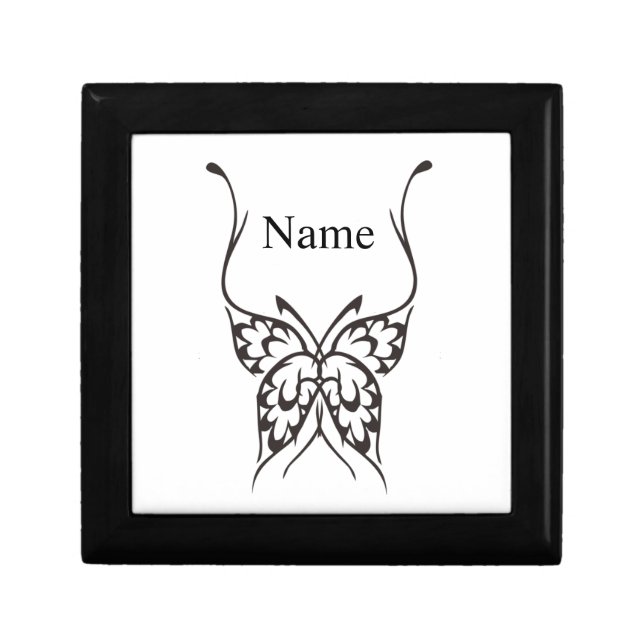 Stylized Butterfly Tattoo Thunder_Cove Gift Box (Front)
