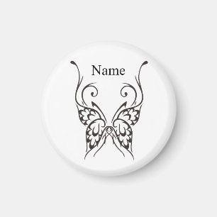 Stylized Butterfly Tattoo Thunder_Cove Magnet