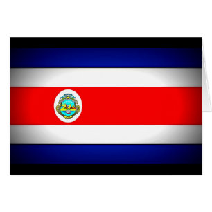 Stylized Costa Rica Flag
