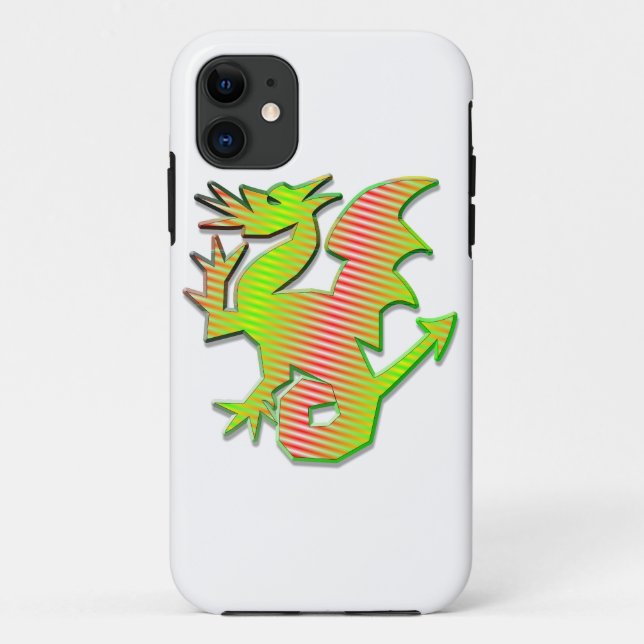 Stylized Dragon Case-Mate iPhone Case (Back)