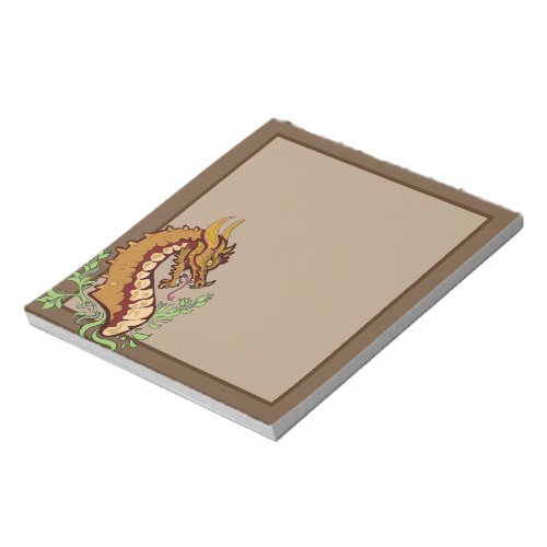 Stylized Dragon Notepad
