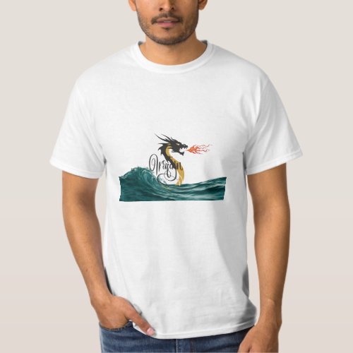 stylized dragon T_Shirt