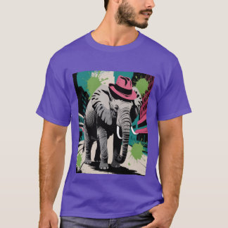 Stylized Elephant T-Shirt
