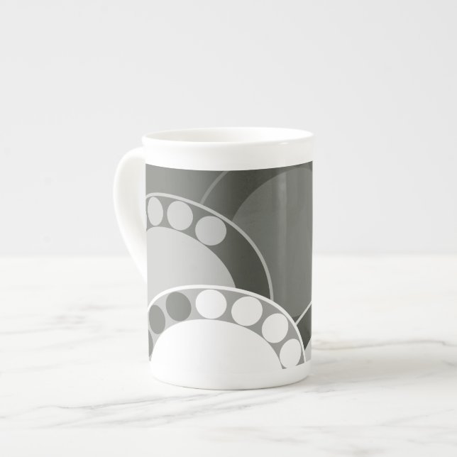 Stylized Fern Frond Design - Mug (Front Left)
