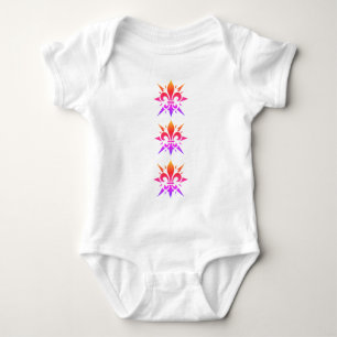 "Stylized Fleur-de-lis" T-Shirt Baby Bodysuit