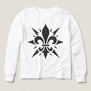"Stylized Fleur-de-lis" Tri-Blend Shirts