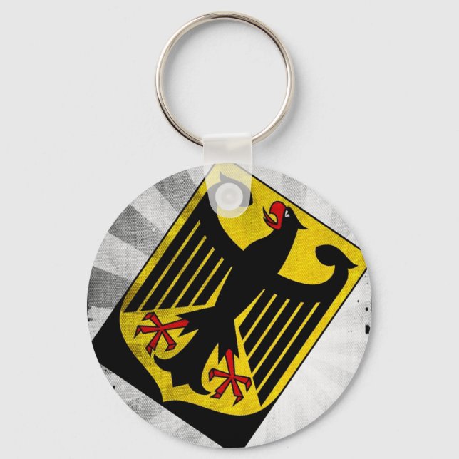 Stylized Germany COA Keychain (Front)