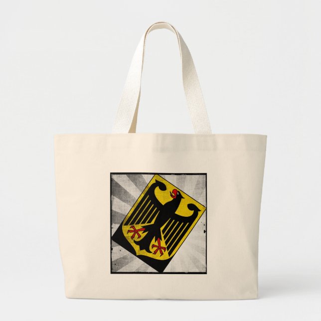 Stylized Germany COA Large Tote Bag (Front)
