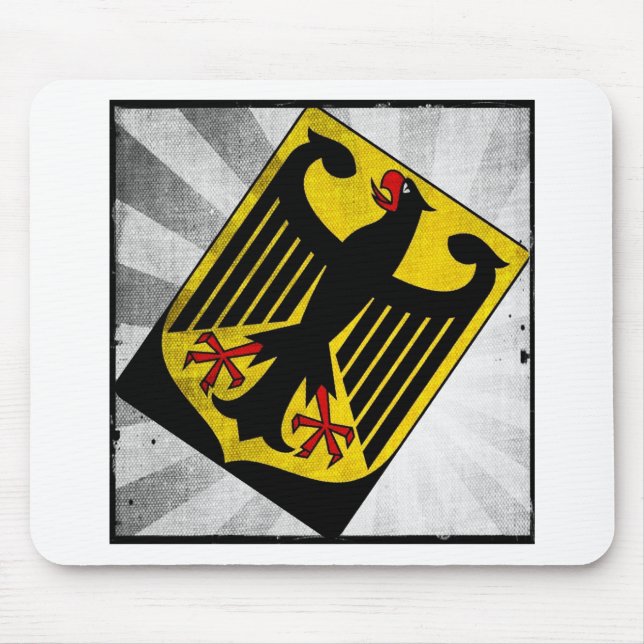 Stylized Germany COA Mouse Pad (Front)