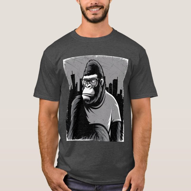 Stylized gorilla  T-Shirt (Front)