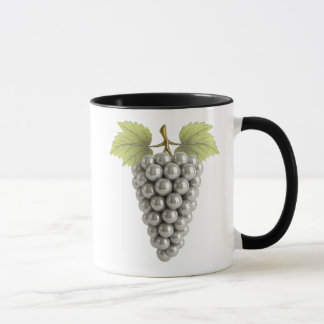 Stylized grape cluster mug