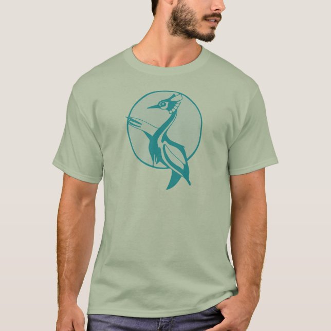 Stylized Grebe T-Shirt (Front)