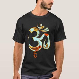 Stylized Hindu Om Ohm Aum Symbol T-Shirt