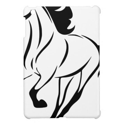 Stylized Horse iPad Mini Cases