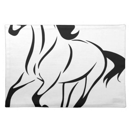 Stylized Horse Placemat