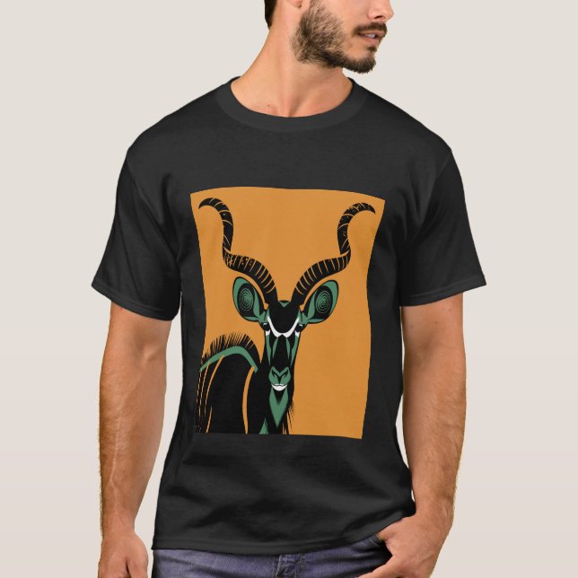 Stylized kudu T-Shirt (Front)