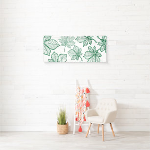 Stylized leaves 5 banner