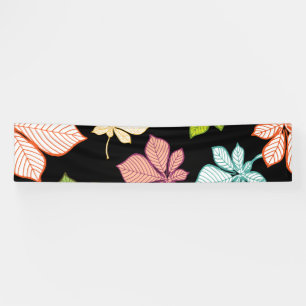 Stylized leaves 9 banner