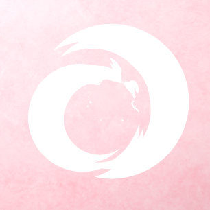 Stylized Letter "A" Monogram Modern Art  Wall Decal