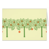 Stylized Orange Tree (Front Horizontal)