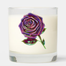 Stylized Oversized Rose - Holiday