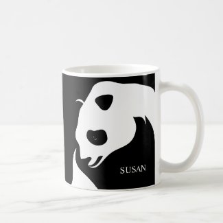 Stylized Panda Bear Coffee Mug