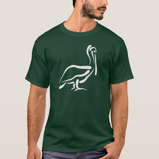 Stylized Pelican T-Shirt (Front)