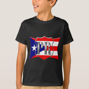 Stylized Puerto Rican Flag T-Shirt