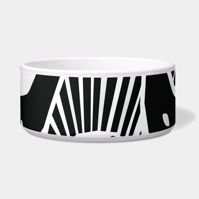 Stylized Pumpkins Seeds: Seamless Design Bowl (Front)