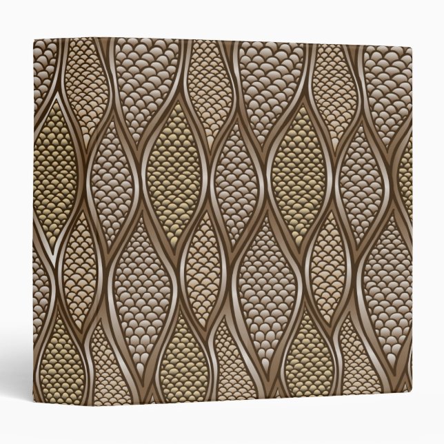 Stylized snake skin binder (Front/Spine)