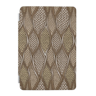 Stylized snake skin iPad mini cover