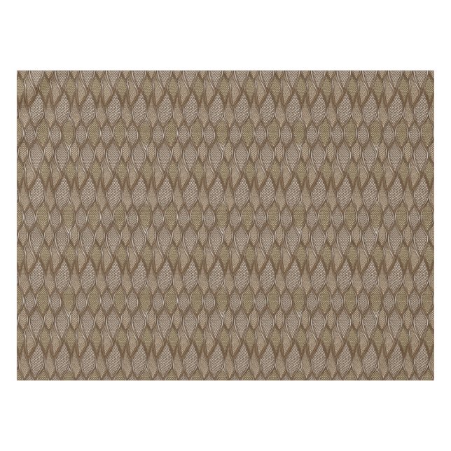 Stylized snake skin tablecloth (Front (Horizontal))