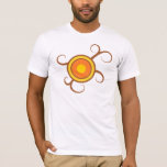 Stylized Sun T-shirt at Zazzle