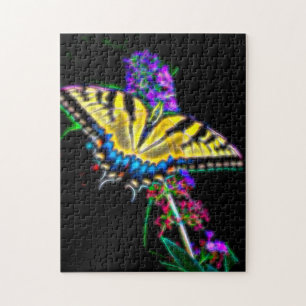 Stylized Swallowtail Butterfly   jigsaw puzzle