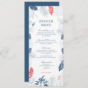 Stylized tropical flowers wedding frame invitation