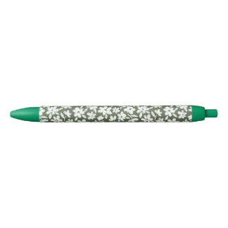 Stylo mon jardin vert olive pen