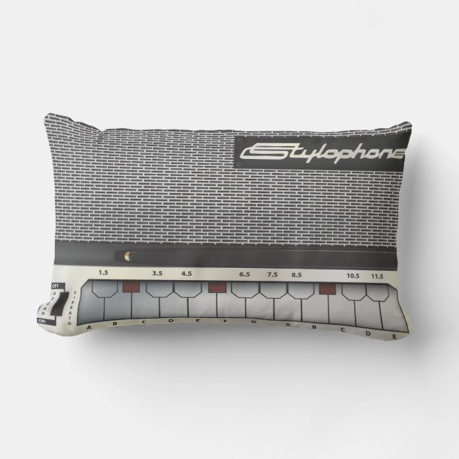 Stylophone Lumbar Pillow (Front)